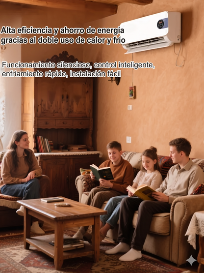 Aire acondicionado de pared doméstico frío y calor
