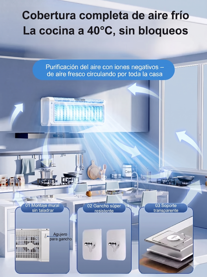Aire acondicionado de pared doméstico frío y calor