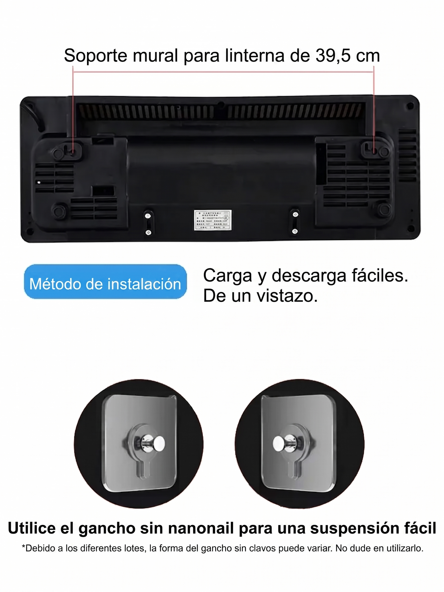 Aire acondicionado de pared doméstico frío y calor